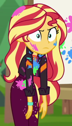 Size: 434x761 | Tagged: safe, imported from derpibooru, screencap, sunset shimmer, equestria girls, equestria girls series, sunset's backstage pass!, spoiler:eqg series (season 2), cropped, solo