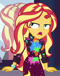 Size: 719x906 | Tagged: safe, imported from derpibooru, screencap, sunset shimmer, equestria girls, equestria girls series, sunset's backstage pass!, spoiler:eqg series (season 2), cropped, solo