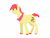 Size: 3648x2736 | Tagged: safe, artist:marmerso, imported from derpibooru, apple bloom, earth pony, pony, applebuck, bandana, high res, male, older, older apple bloom, rule 63, simple background, smiling, solo, stallion, transparent background, unshorn fetlocks