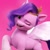 Size: 400x400 | Tagged: safe, imported from derpibooru, screencap, pipp petals, pegasus, pony, 3d, adorapipp, cute, g5, my little pony: a new generation, my little pony: make your mark, one eye closed, pink background, simple background, solo, wink