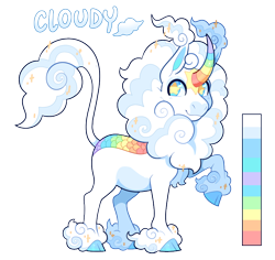 Size: 810x765 | Tagged: safe, artist:lastnight-light, imported from derpibooru, oc, oc only, oc:cloudy, kirin, male, raised hoof, simple background, solo, transparent background