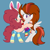 Size: 2756x2756 | Tagged: safe, imported from derpibooru, oc, oc:bunny palooza, oc:dusky blitz, earth pony, pegasus, pony, bandaid, bandaid on nose, base used, bipedal, bowtie, bracelet, bunny ears, clothes, duskyverse, high res, hug, jewelry, next generation, offspring, pansexual, pansexual pride flag, parent:cheese sandwich, parent:oc:breanna, parent:pinkie pie, parent:rainbow dash, parents:canon x oc, parents:cheesepie, pride, pride flag, rainbow socks, socks, striped socks