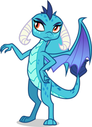 Size: 3000x4144 | Tagged: safe, artist:ambassad0r, edit, imported from derpibooru, princess ember, dragon, gauntlet of fire, season 6, .svg available, dragoness, female, high res, inverted mouth, simple background, solo, transparent background, vector