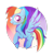 Size: 1024x1043 | Tagged: safe, artist:nnaly, imported from derpibooru, rainbow dash, pegasus, pony, abstract background, female, simple background, solo, transparent background