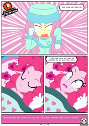 Size: 2480x3507 | Tagged: safe, artist:theminus, imported from derpibooru, fluttershy, pinkie pie, human, comic:fluttershy the dark secret, equestria girls, comic, duo, duo female, female, high res, implied murder, show accurate