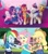 Size: 1592x1794 | Tagged: safe, artist:rainbow12376, artist:steyrrdash, imported from derpibooru, applejack, fluttershy, hitch trailblazer, izzy moonbow, pipp petals, rainbow dash, sunny starscout, zipp storm, equestria girls, equestria girls series, angry, calm down, drama, flutterrage, g5, g5 drama, geode of fauna, geode of super speed, geode of super strength, gun, magical geodes, rage, weapon