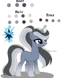 Size: 1080x1350 | Tagged: safe, artist:sia.brony, imported from derpibooru, oc, oc only, pony, unicorn, eyelashes, female, horn, mare, reference sheet, solo, unicorn oc