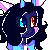 Size: 50x50 | Tagged: safe, artist:mediasmile666, imported from derpibooru, oc, oc only, pony, animated, blinking, gif, heterochromia, solo