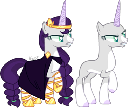 Size: 1610x1362 | Tagged: safe, artist:kurosawakuro, imported from derpibooru, oc, oc only, pony, unicorn, bald, base used, cloak, clothes, female, mare, simple background, solo, transparent background