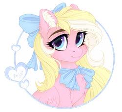 Size: 1905x1755 | Tagged: safe, artist:vird-gi, imported from derpibooru, oc, oc only, oc:bay breeze, pegasus, pony, blushing, bow, bust, chest fluff, cute, ear fluff, female, hair bow, looking at you, mare, neck bow, ocbetes, pegasus oc, portrait, simple background, solo, transparent background, wings