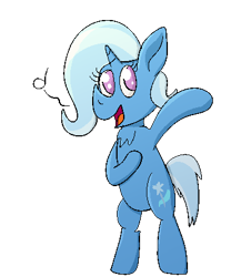 Size: 358x430 | Tagged: safe, artist:xppp1n, imported from ponybooru, trixie, simple background, singing, solo, transparent background