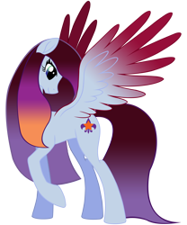 Size: 6642x8000 | Tagged: safe, artist:laszlvfx, imported from derpibooru, oc, oc only, oc:amelia constanza, alicorn, pony, absurd resolution, female, mare, simple background, solo, transparent background, vector