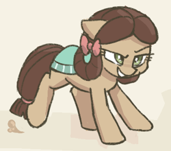 Size: 377x332 | Tagged: safe, artist:plunger, imported from derpibooru, yona, earth pony, pony, she's all yak, female, mare, ponified, pony yona, solo, species swap