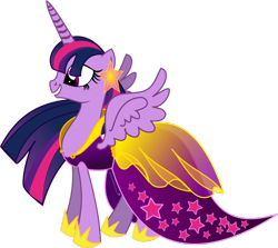 Size: 1024x913 | Tagged: artist needed, safe, imported from twibooru, twilight sparkle, alicorn, pony, clothes, da source needed, dress, image, png, shoes, simple background, solo, transparent background, twilight sparkle (alicorn), ultimate twilight