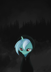 Size: 988x1394 | Tagged: safe, artist:dusthiel, imported from derpibooru, lyra heartstrings, pony, unicorn, fanfic:background pony, atg 2021, background pony, clothes, dig the swell hoodie, hoodie, newbie artist training grounds, solo