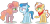 Size: 1280x623 | Tagged: safe, artist:princess-kitsune-tsu, artist:venomous-cookietwt, imported from derpibooru, oc, oc only, earth pony, pegasus, pony, unicorn, base used, female, magical gay spawn, male, offspring, parent:applejack, parent:flim, parent:li'l cheese, parent:little mac, parent:little mac (character), parent:rainbow dash, parent:soarin', parents:flimjack, parents:li'l mac n cheese, parents:soarindash, simple background, teenager, transparent background
