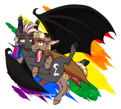 Size: 1216x1101 | Tagged: safe, artist:inuhoshi-to-darkpen, imported from derpibooru, oc, oc only, bat pony, bat pony oc, bat wings, blushing, mouth hold, simple background, transparent background, wings