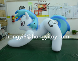 Size: 800x629 | Tagged: safe, artist:hongyi6lucy, imported from derpibooru, dj pon-3, vinyl scratch, pony, bootleg, hongyi, inflatable, irl, iwtcird, meme, photo, solo