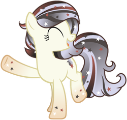 Size: 1024x965 | Tagged: safe, artist:pegasski, imported from derpibooru, oc, oc only, oc:galaxy gleam, earth pony, pony, female, mare, simple background, solo, transparent background, universe pony