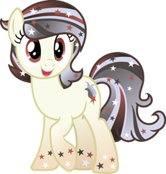 Size: 1024x1072 | Tagged: safe, artist:pegasski, imported from derpibooru, oc, oc only, oc:galaxy gleam, earth pony, pony, female, mare, simple background, solo, transparent background, universe pony