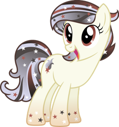 Size: 1024x1093 | Tagged: safe, artist:pegasski, imported from derpibooru, oc, oc only, oc:galaxy gleam, earth pony, pony, base used, female, mare, simple background, solo, transparent background, universe pony