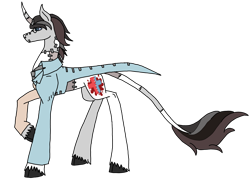 Size: 2047x1494 | Tagged: safe, artist:agdapl, imported from derpibooru, pony, unicorn, clothes, crossover, male, medic, raised hoof, simple background, solo, species swap, stallion, team fortress 2, transparent background