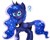 Size: 2500x2000 | Tagged: safe, artist:sweet-shroom, imported from derpibooru, part of a set, princess luna, alicorn, pony, chest fluff, cute, female, high res, hoof shoes, lunabetes, question mark, simple background, solo, white background