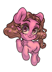 Size: 1500x2100 | Tagged: safe, artist:derrorro, imported from derpibooru, oc, oc only, oc:derrorro, earth pony, pony, chibi, freckles, ponified, self ponification, solo