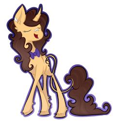 Size: 2172x2332 | Tagged: safe, artist:cuttycommando, imported from derpibooru, oc, oc only, oc:khloe, pony, unicorn, female, high res, mare, simple background, solo, transparent background