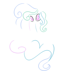 Size: 862x843 | Tagged: safe, artist:cuttycommando, imported from derpibooru, princess celestia, pony, simple background, solo, transparent background, white outline