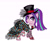 Size: 2583x2127 | Tagged: safe, artist:mylittlepastafarian, imported from derpibooru, aria blaze, earth pony, pony, clothes, disguise, disguised siren, dress, ear piercing, earring, equestria girls ponified, female, fishnets, gem, hat, high res, jewelry, leg warmers, mare, piercing, ponified, raised hoof, shirt, simple background, siren gem, solo, spiked wristband, top hat, white background, wristband