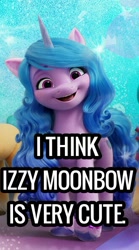 Size: 330x593 | Tagged: safe, deleted from derpibooru, imported from ponybooru, izzy moonbow, cute, g5, opinion, solo