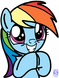 Size: 920x1213 | Tagged: safe, artist:sebtheartist, edit, edited screencap, imported from derpibooru, screencap, rainbow dash, pegasus, pony, sweet and smoky, cute, dashabetes, excited, female, simple background, solo, solo female, transparent background