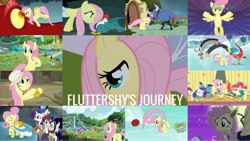 Size: 1280x721 | Tagged: safe, edit, edited screencap, editor:quoterific, imported from derpibooru, screencap, apple bloom, applejack, basil, big daddy mccolt, big macintosh, blueberry curls, bracer britches, bubblegum blossom, discord, fluttershy, iron will, pinkie pie, rainbow dash, rarity, scootaloo, snow hope, starlight glimmer, sweetie belle, toe-tapper, torch song, twilight sparkle, valley glamour, alicorn, bat pony, bird, butterfly, chicken, cockatrice, dragon, duck, earth pony, pegasus, pony, snake, unicorn, buckball season, daring doubt, dragonshy, fake it 'til you make it, filli vanilli, fluttershy leans in, friendship is magic, hurricane fluttershy, keep calm and flutter on, putting your hoof down, scare master, season 1, season 2, season 3, season 4, season 5, season 6, season 7, season 8, season 9, stare master, the last problem, spoiler:s08, spoiler:s09, applejack's hat, bat ponified, clothes, costume, cowboy hat, cute, cutie mark crusaders, female, filly, find the music in you, flutterbat costume, fluttershy being fluttershy, fluttershy's cottage, flying, hat, ice skating, journey, male, mane six, mare, mccolt family, night, nightmare night costume, older, older fluttershy, open mouth, open smile, petrification, ponytones, ponytones outfit, race swap, raribetes, shyabetes, smiling, spread wings, stallion, stare, the magic of friendship grows, the ponytones, twilight sparkle (alicorn), wings