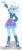 Size: 500x1135 | Tagged: safe, imported from derpibooru, trixie, equestria girls, equestria girls series, forgotten friendship, female, hand on hip, lidded eyes, raised hand, smiling, solo, text