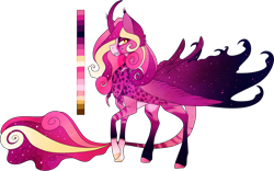 Size: 1280x800 | Tagged: safe, artist:velnyx, imported from derpibooru, oc, oc only, oc:alpenglow, changepony, hybrid, pony, female, simple background, solo, transparent background
