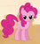 Size: 209x231 | Tagged: safe, imported from derpibooru, pinkie pie, earth pony, pony, app, female, frown, game, gameloft, looking at you, mare, minigame, mobile game, pinkie pie is not amused, solo, unamused, when she doesn't smile