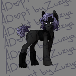 Size: 4500x4500 | Tagged: safe, artist:zuzya, imported from derpibooru, oc, oc only, pony, adoptable, solo