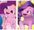 Size: 717x630 | Tagged: safe, imported from derpibooru, izzy moonbow, pipp petals, pegasus, pony, unicorn, 2d, 3d, comparison, duo, duo female, female, g5, mare