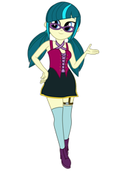 Size: 1654x2210 | Tagged: safe, artist:gmaplay, imported from derpibooru, juniper montage, equestria girls, alternate design, cute, female, junibetes, simple background, smiling, solo, transparent background