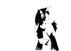 Size: 900x650 | Tagged: safe, artist:jesse220, imported from derpibooru, oc, oc only, oc:leon, pony, unicorn, pony creator, looking back, simple background, solo, transparent background