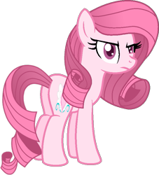 Size: 697x769 | Tagged: safe, artist:muhammad yunus, artist:tanahgrogot, imported from derpibooru, oc, oc only, oc:annisa trihapsari, earth pony, pony, angry, base used, butt, cute, daaaaaaaaaaaw, earth pony oc, female, looking at you, looking back, looking back at you, madorable, mare, not rarity, plot, simple background, solo, transparent background, unamused, vector