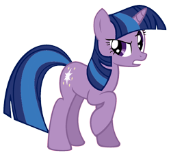 Size: 1082x992 | Tagged: safe, artist:pika-robo, imported from derpibooru, twilight sparkle, twilight twinkle, pony, unicorn, fighting is magic, 2009, female, mare, raised hoof, show bible, simple background, solo, transparent background, unicorn twilight