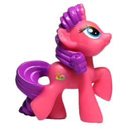 Size: 600x600 | Tagged: safe, imported from derpibooru, island rainbow, pony, unicorn, blind bag, eyeshadow, makeup, photo, raised hoof, recolor, solo, toy