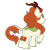 Size: 2173x2188 | Tagged: safe, artist:gmaplay, imported from derpibooru, autumn blaze, kirin, blazebutt, butt, female, frown, high res, open mouth, plot, rear, simple background, solo, transparent background, worried