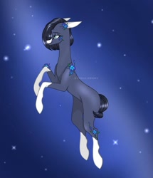 Size: 1080x1254 | Tagged: safe, artist:sia.brony, imported from derpibooru, oc, oc only, earth pony, pony, coat markings, earth pony oc, eyelashes, female, mare, rearing, socks (coat markings), solo