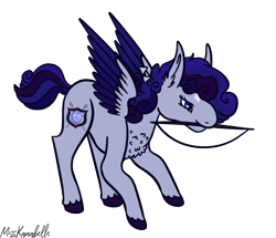 Size: 1054x908 | Tagged: safe, artist:misskanabelle, imported from derpibooru, oc, oc only, oc:morning star, pegasus, pony, chest fluff, female, mare, mouth hold, offspring, parent:princess cadance, parent:shining armor, parents:shiningcadance, pegasus oc, signature, simple background, solo, transparent background, two toned wings, unshorn fetlocks, wings
