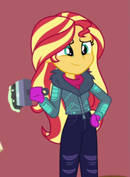 Size: 485x663 | Tagged: safe, imported from derpibooru, screencap, sunset shimmer, equestria girls, equestria girls series, holidays unwrapped, spoiler:eqg series (season 2), blizzard or bust, cropped, solo