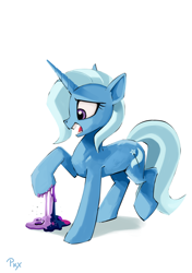 Size: 1200x1700 | Tagged: safe, artist:ponykillerx, imported from twibooru, trixie, twilight sparkle, image, png