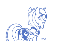 Size: 1280x840 | Tagged: safe, artist:ponykillerx, imported from twibooru, princess luna, image, png, solo